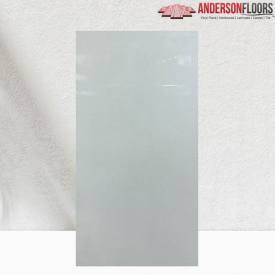 Arezzo Bianco Porcelain Tile 12″×24″ – Glossy Finish